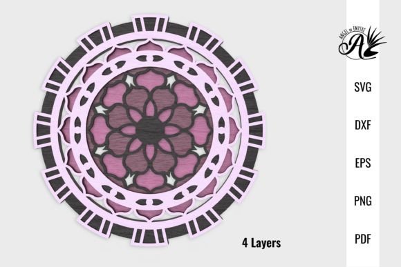 Cosmos Flower Mandala: A Layered Design for Summer Projects