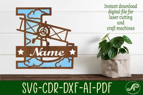 Elegant Monogram Letter L SVG Cut File