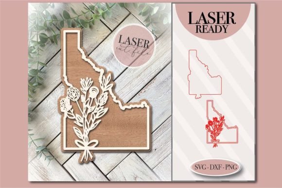 Idaho Floral Svg: A Nature-Inspired Design Asset
