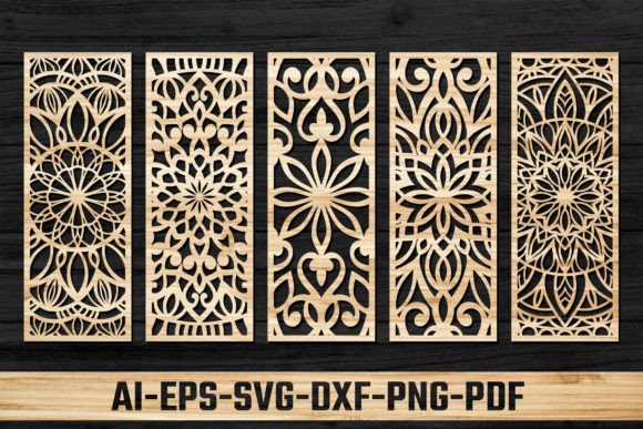 Laser Cut Ornamental Panel Template 14: Elevate Your Decor