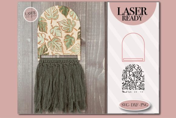 Monstera Leaf SVG: A Beautiful Macramé Design for Crafters