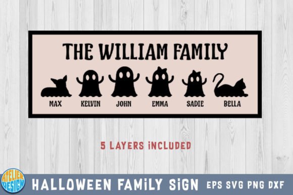 The William Family Svg Sign